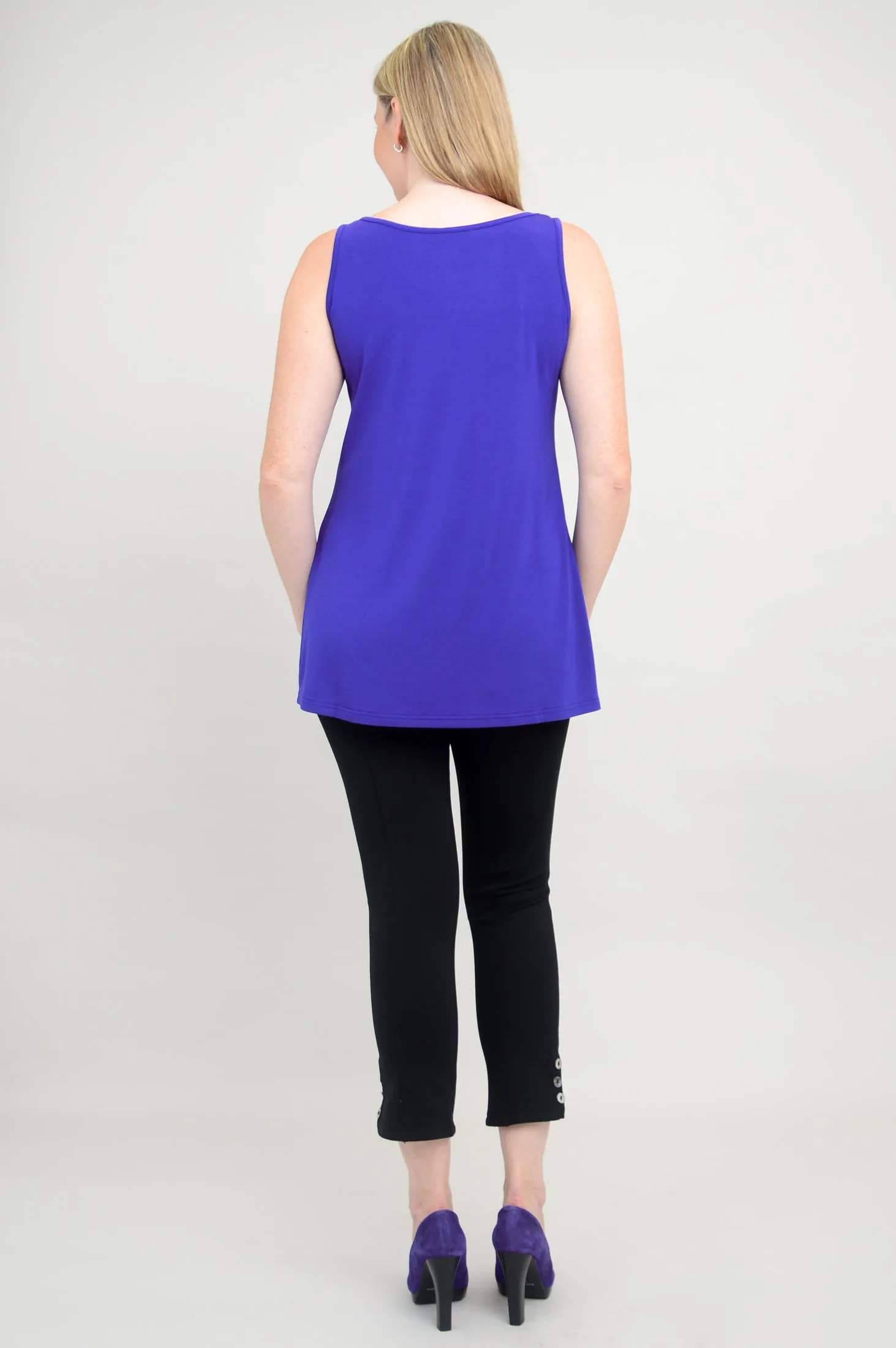 Relaxed Tank, Violet, Bamboo - Final Sale