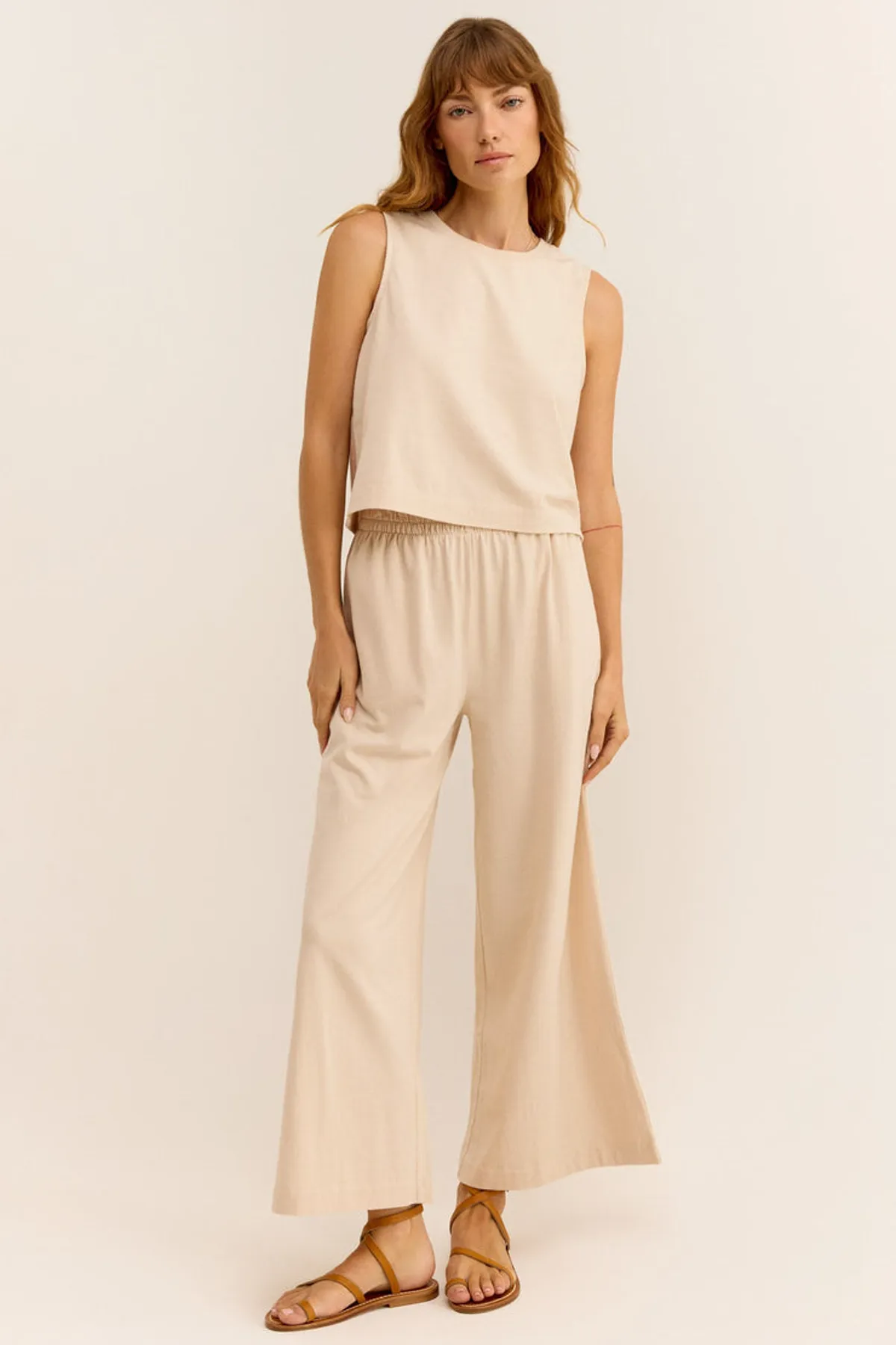 Sloane Cotton Jersey Muscle Tank