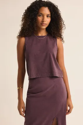 Sloane Cotton Jersey Muscle Tank