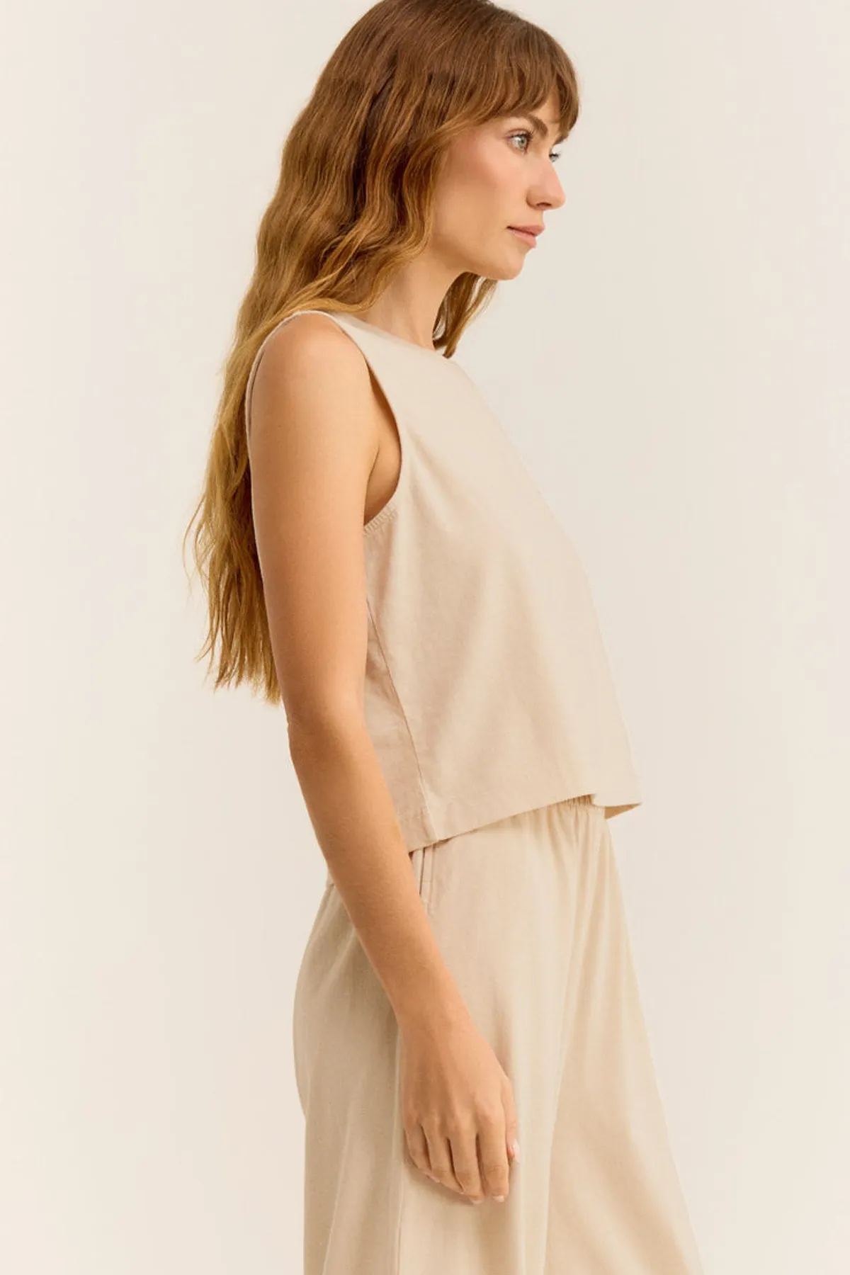 Sloane Cotton Jersey Muscle Tank