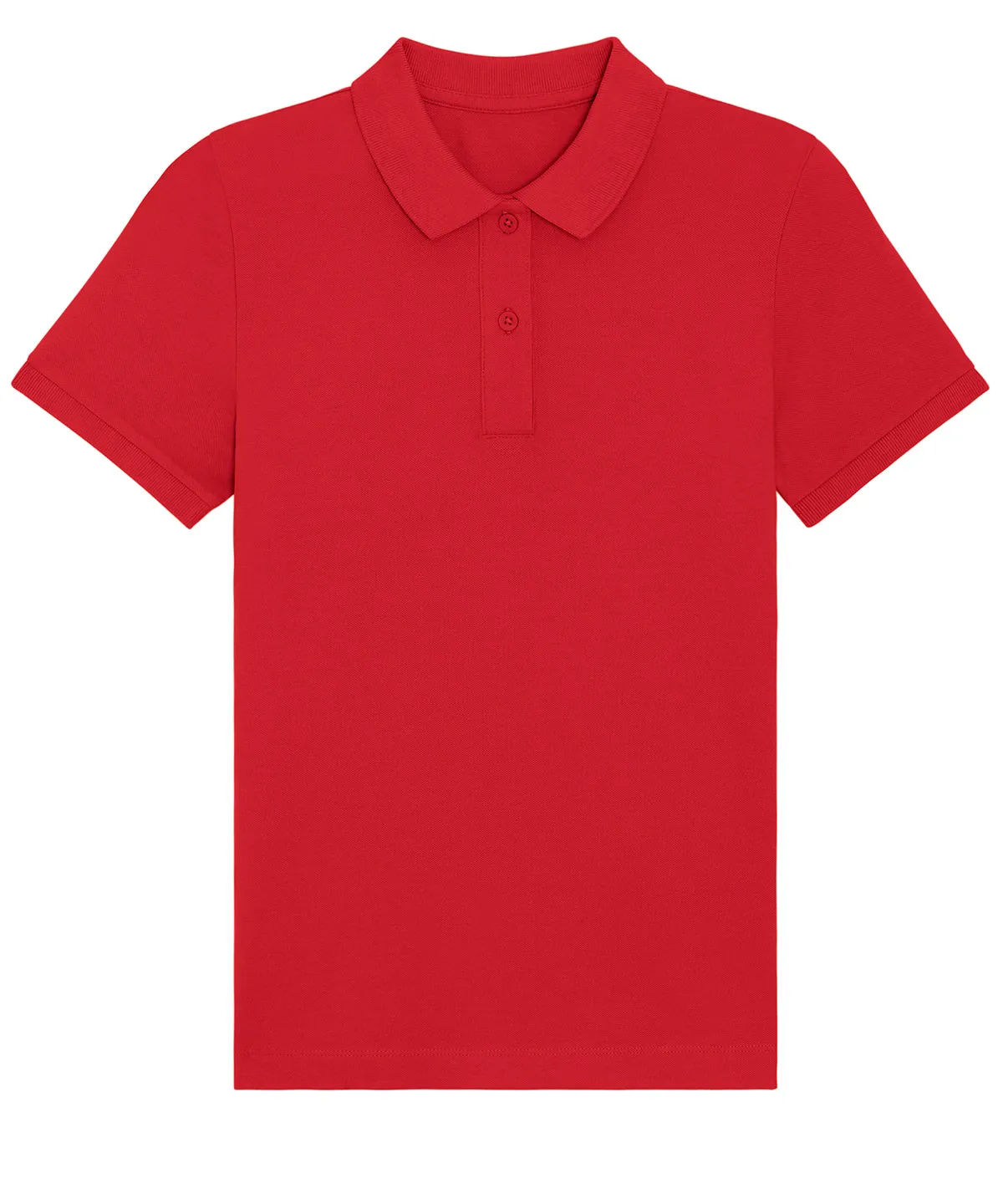 Stella Elliser womens fitted piqu short sleeve polo  (STPW333) | Red