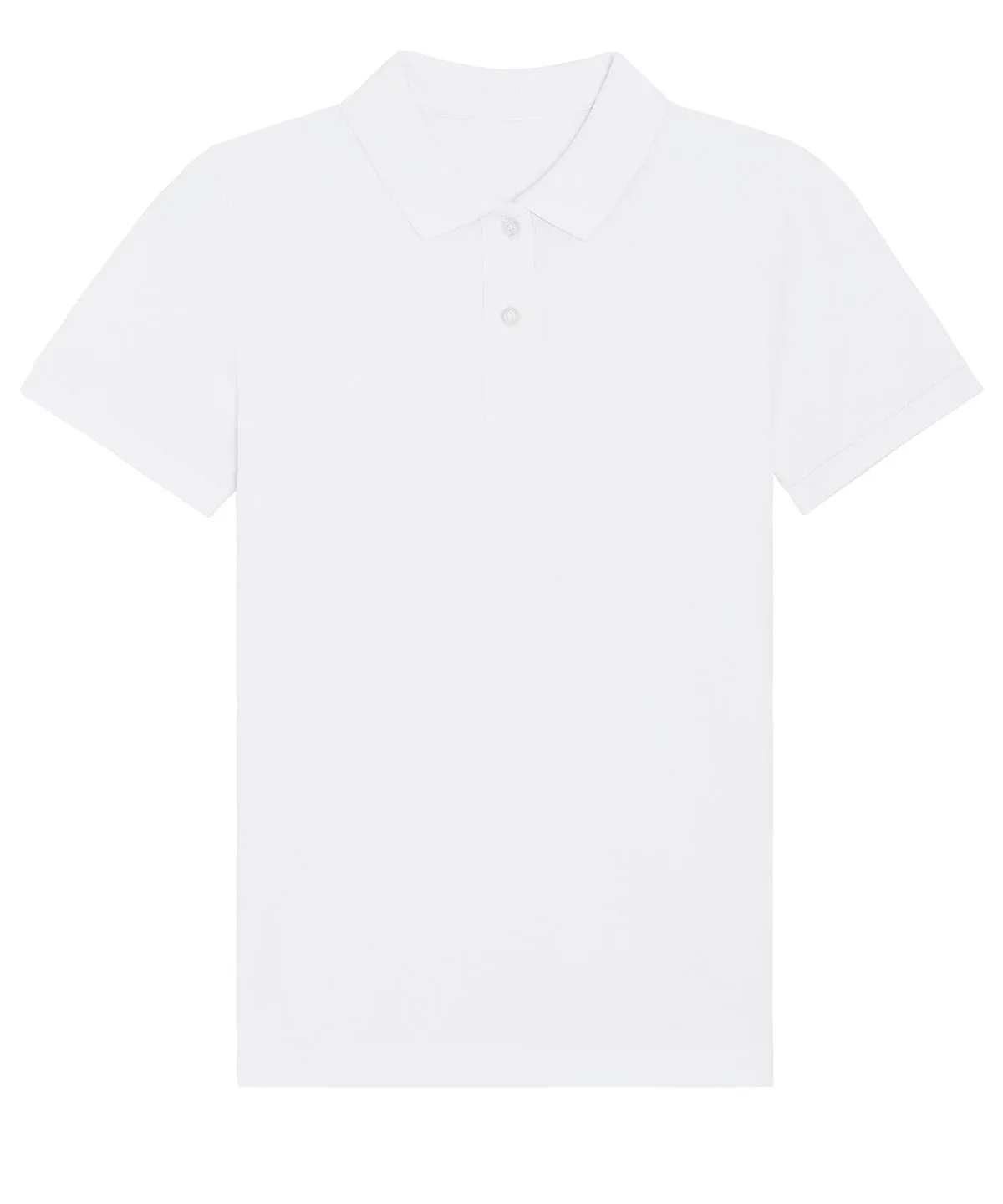 Stella Elliser womens fitted piqu short sleeve polo  (STPW333) | White