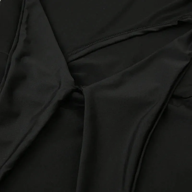 Uniwim Elegant Backless Split Tie-Up Bow Dress
