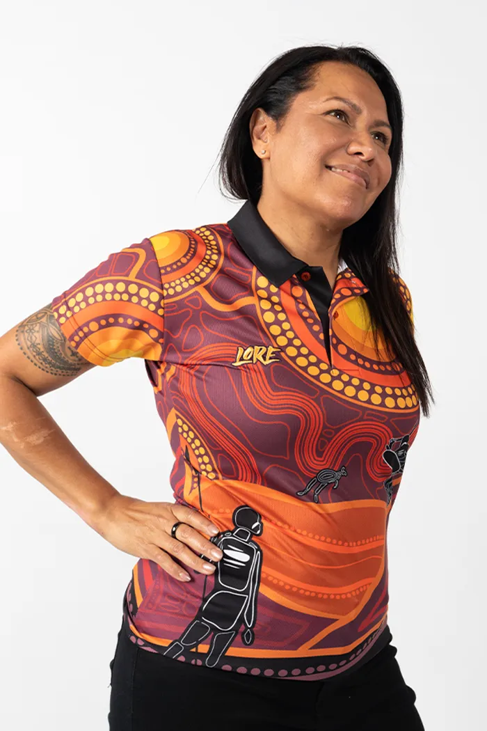Woka UPF50  Women's Fitted Polo Shirt