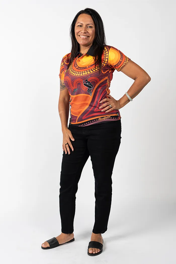 Woka UPF50  Women's Fitted Polo Shirt