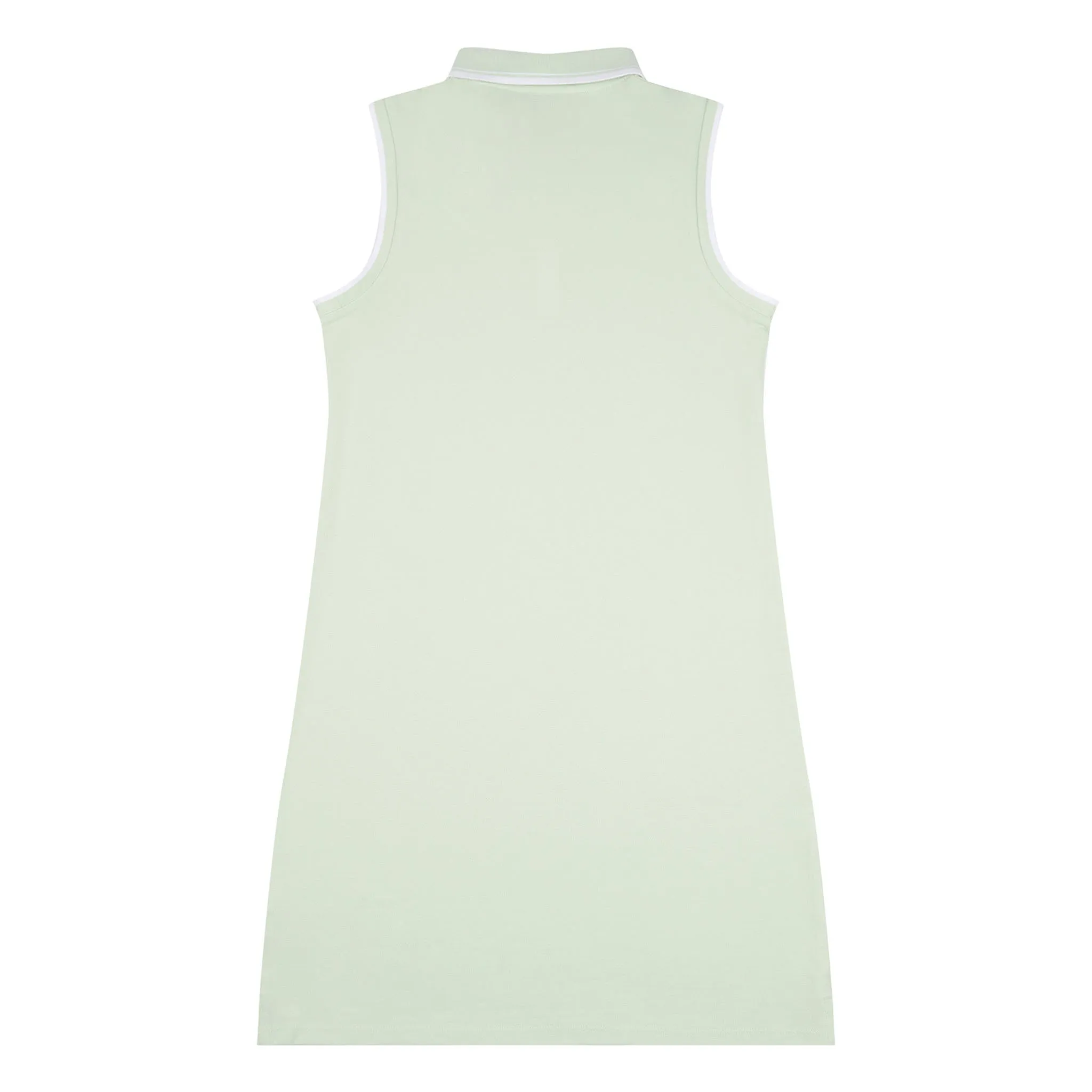 Womens Fitted Sleeveless Polo Dress in Ambrosia