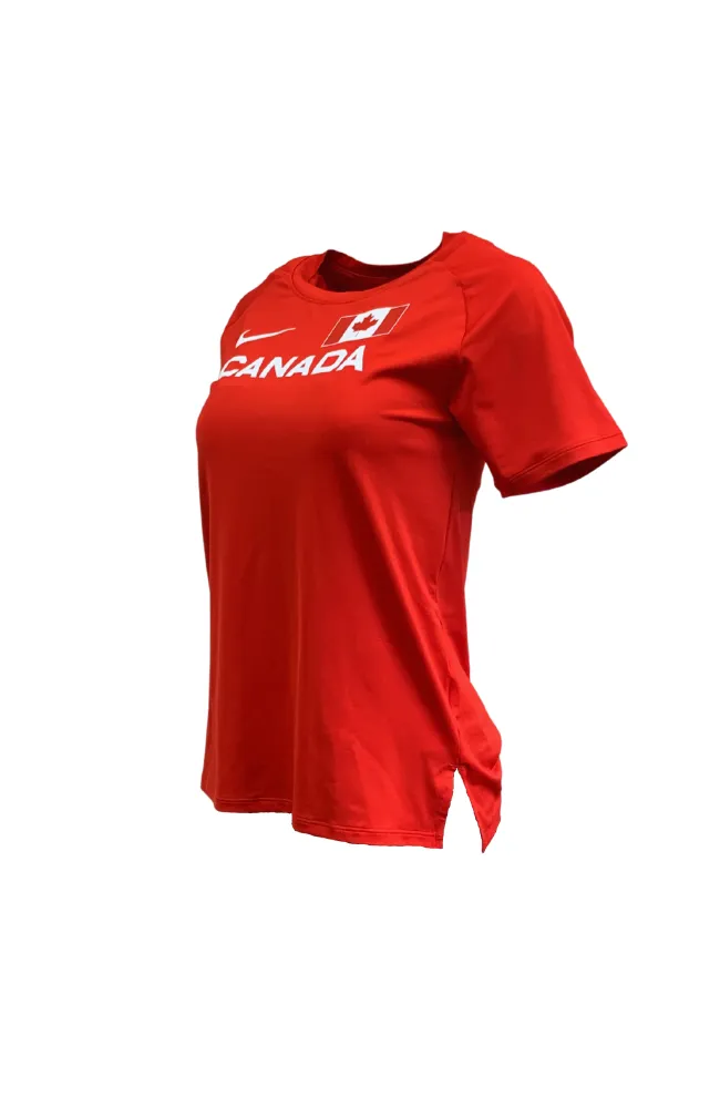 Women’s Nike Canada National Team Warm Up Tee