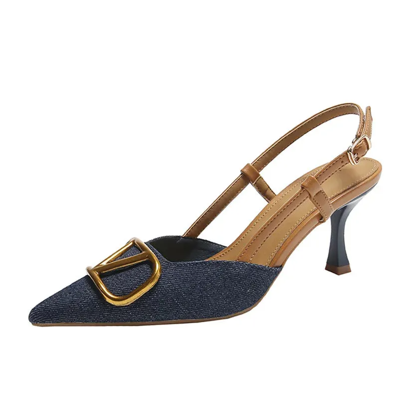 Women's Pointy Slingback Sandals