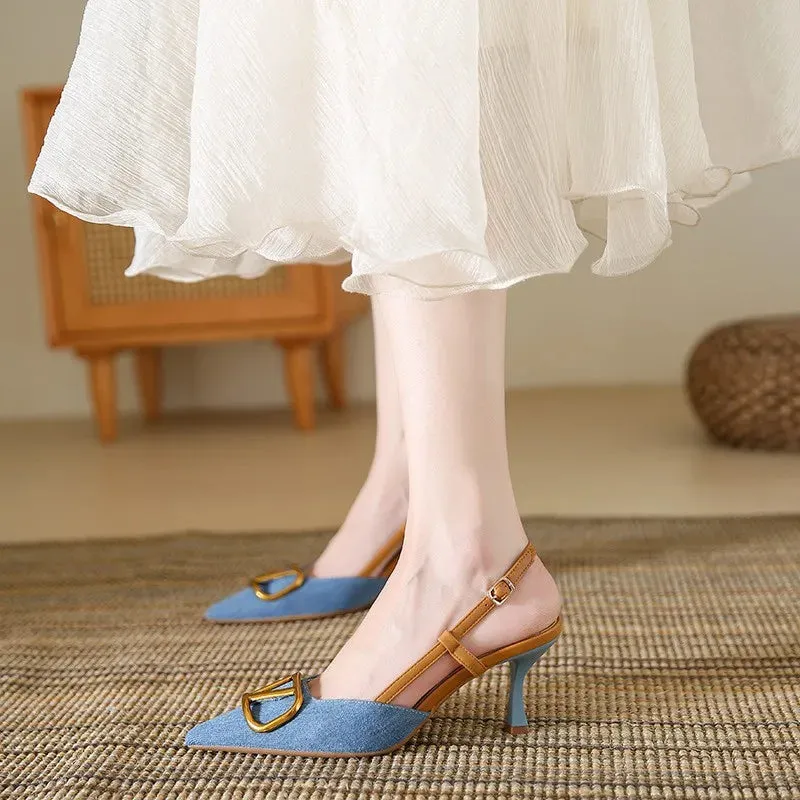 Women's Pointy Slingback Sandals