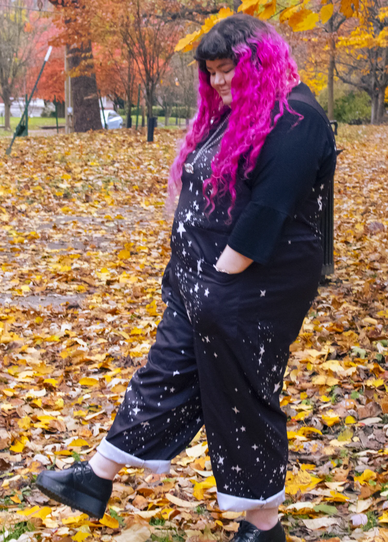 XL Primary Plaid Dungarees