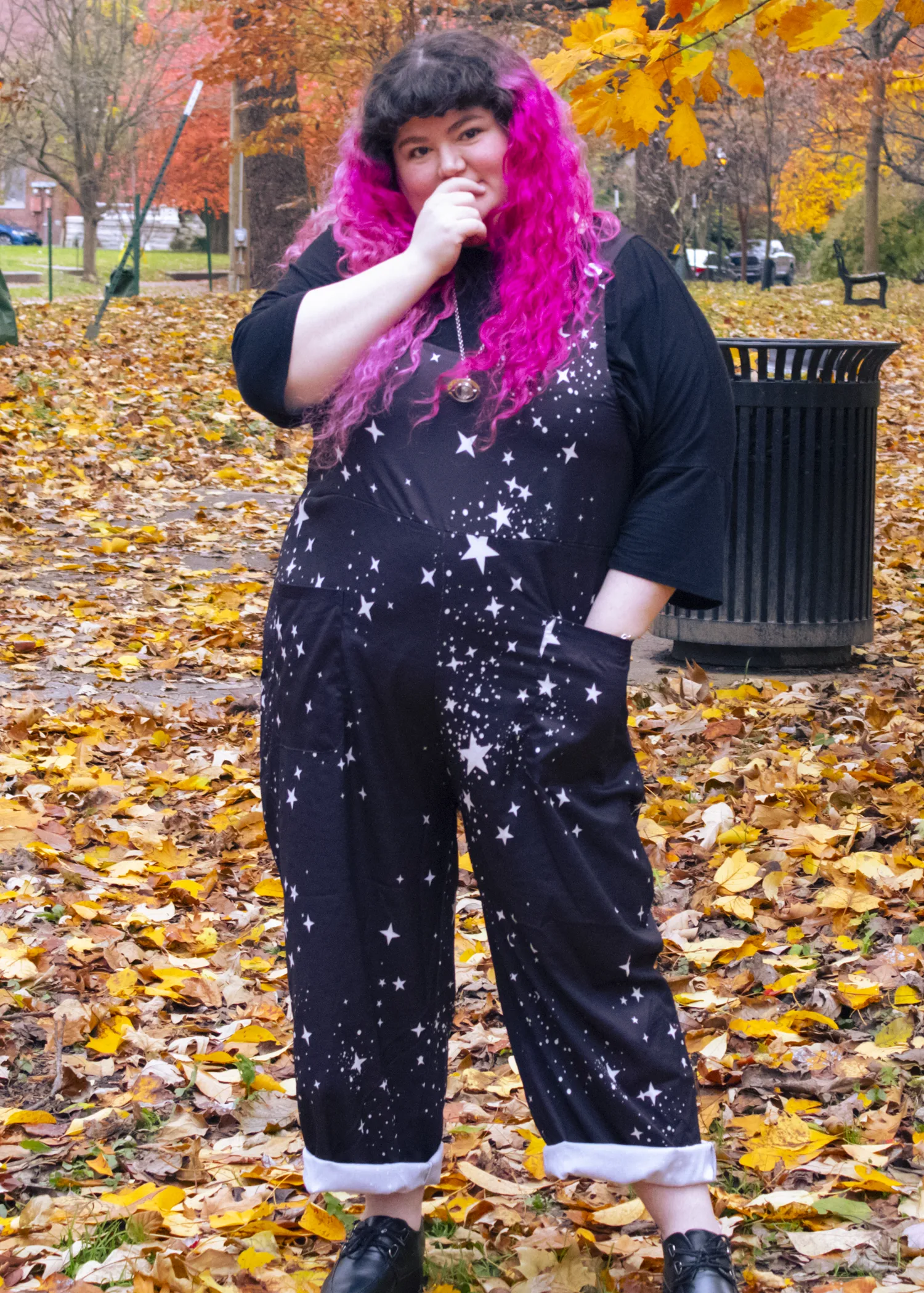 XL Primary Plaid Dungarees