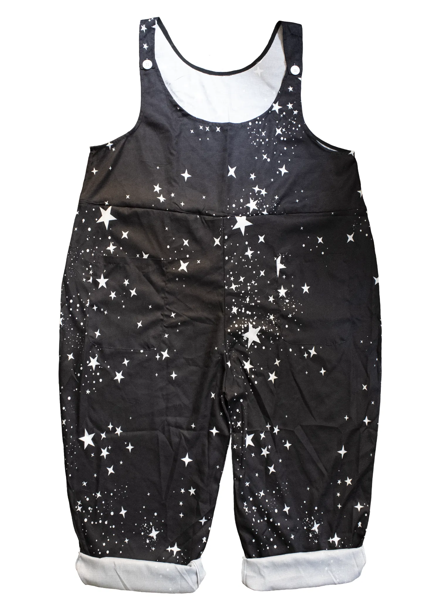 XL Primary Plaid Dungarees